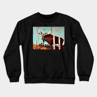 siluman cow Crewneck Sweatshirt